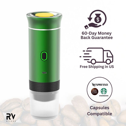 BrewMate™, Portable Espresso Machine